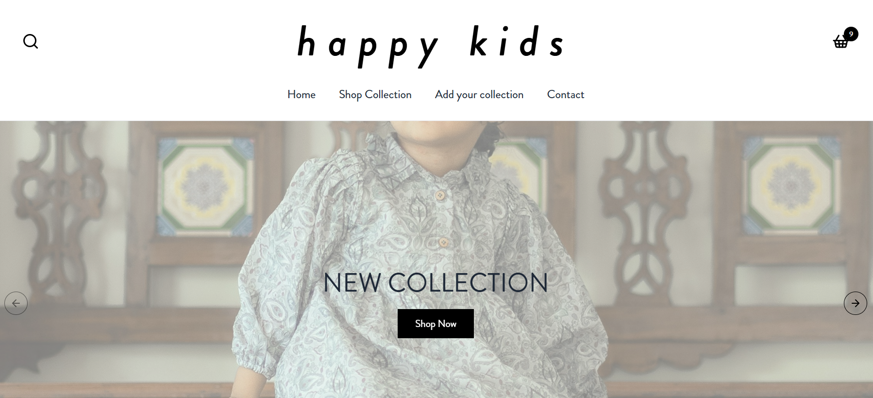 An ecommerce website